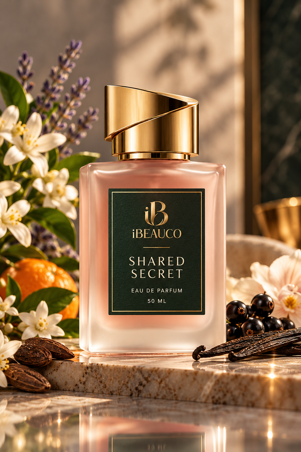 iBeauco SHARED SECRET - Modern Intimate Floral-Gourmand (Unisex)